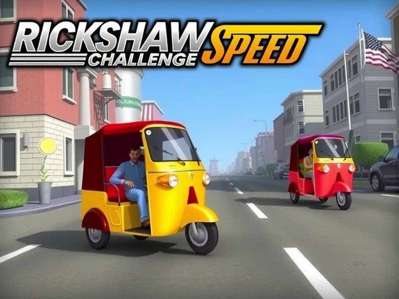 Rickshaw Speed Challenge Game Cover
